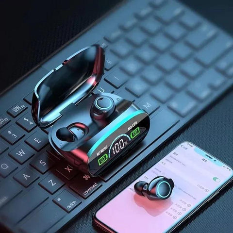 Black Long-Lasting With Fast Charge Airpods