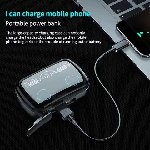 Noise-Cancelling Earbuds - Black - 1 Pcs - Avanced Comfort & Seamless Connectivity