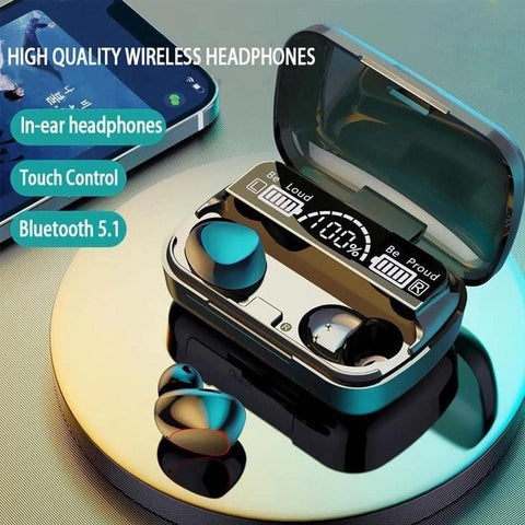 Noise-Cancelling Earbuds - Black - 1 Pcs - Avanced Comfort & Seamless Connectivity