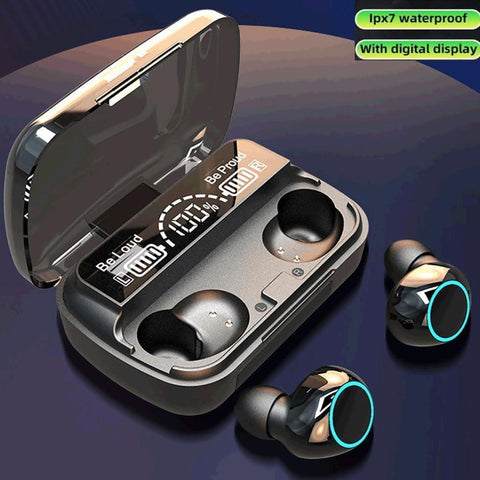 Noise-Cancelling Earbuds - Black - 1 Pcs - Avanced Comfort & Seamless Connectivity